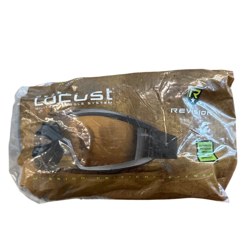 Revision Desert Locust Military Goggles Protective System Anti-Fog Ballistic Gra